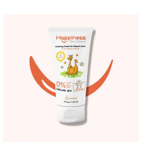 كريم يمنع الطفح الجلدي والالتهابات من هابينيس