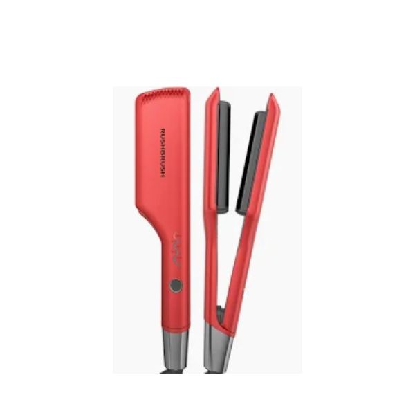 مكواة تجعيد Rush Brush M1 باللون الأحمر