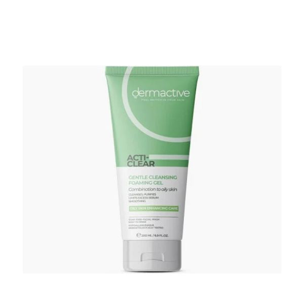 جل ديرما اكتيف اكتي كلير الرغوي ينظف وينقي ويرطب البشرة 200 م