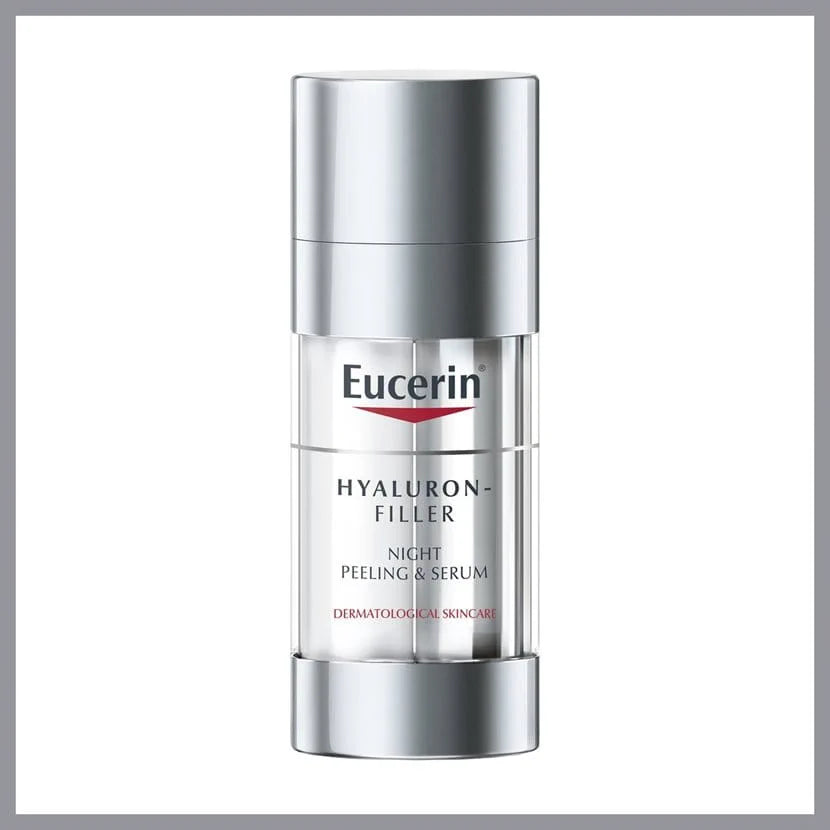 السيروم والمقشر الليلي Eucerin Hyaluron-Filler Night Peeling &amp; Serum