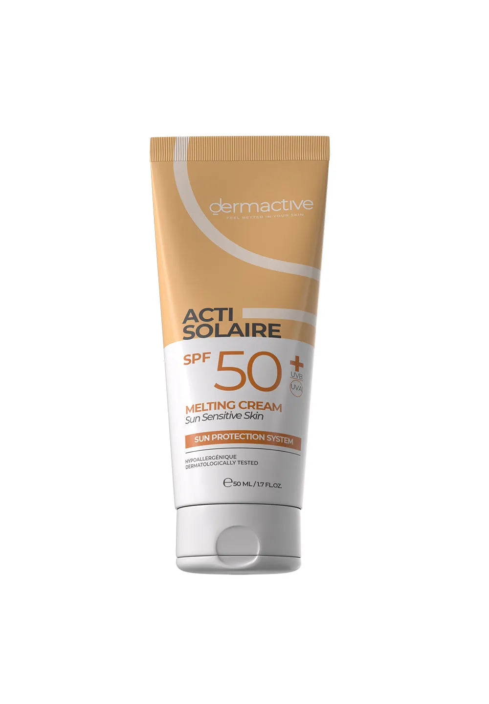 كريم واقي شمس أكتي-سولير +SPF 50 بتركيبة ناعمة (Melting Cream)