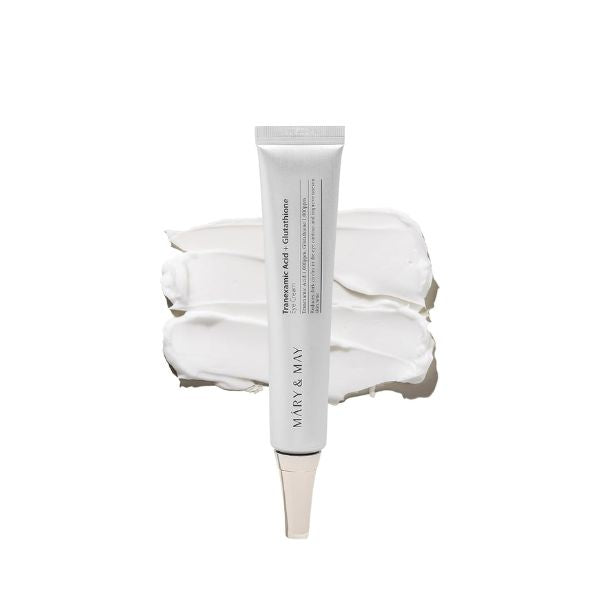 كريم العيون ماري آند ماي بحمض الترانيكساميك والغلوتاثيون