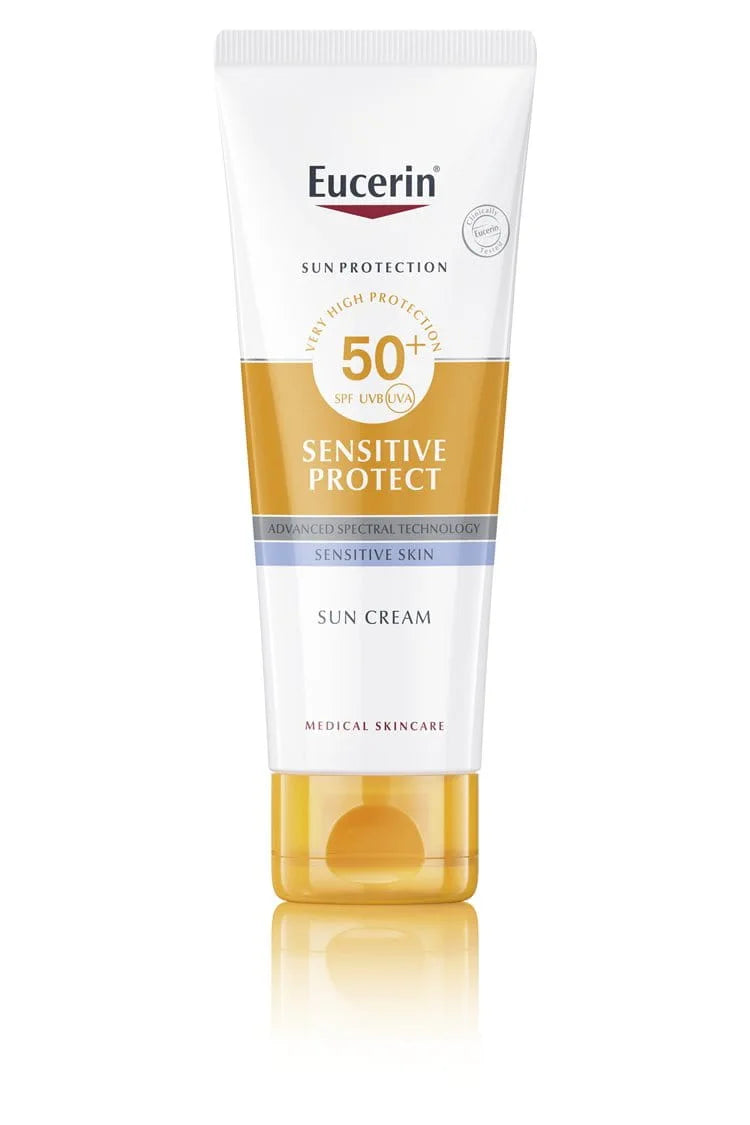 كريم الحماية من الشمس الملون للبشرة المتوسطة السمرة Eucerin Sun Crème Tinted CC Medium SPF 50+