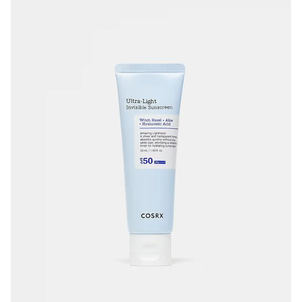 واقي الشمس COSRXغير المرئي بعامل حماية من الشمس ا