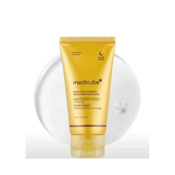 قناع ليلي من ميديكيوب بحمض الكوجيك والكركم